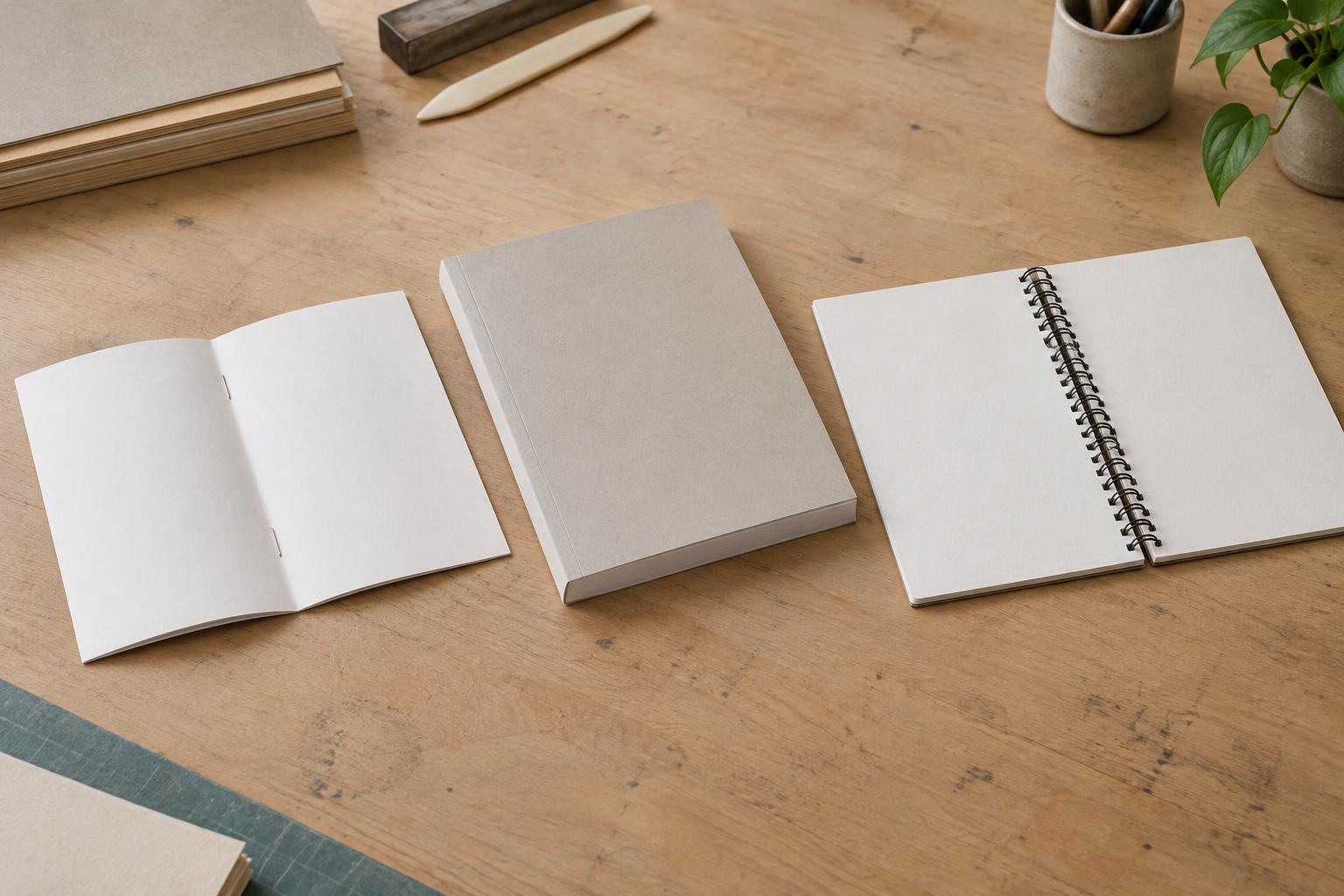 Saddle Stitching, Perfect Binding, or Spiral Binding: How to Choose a Booklet Format