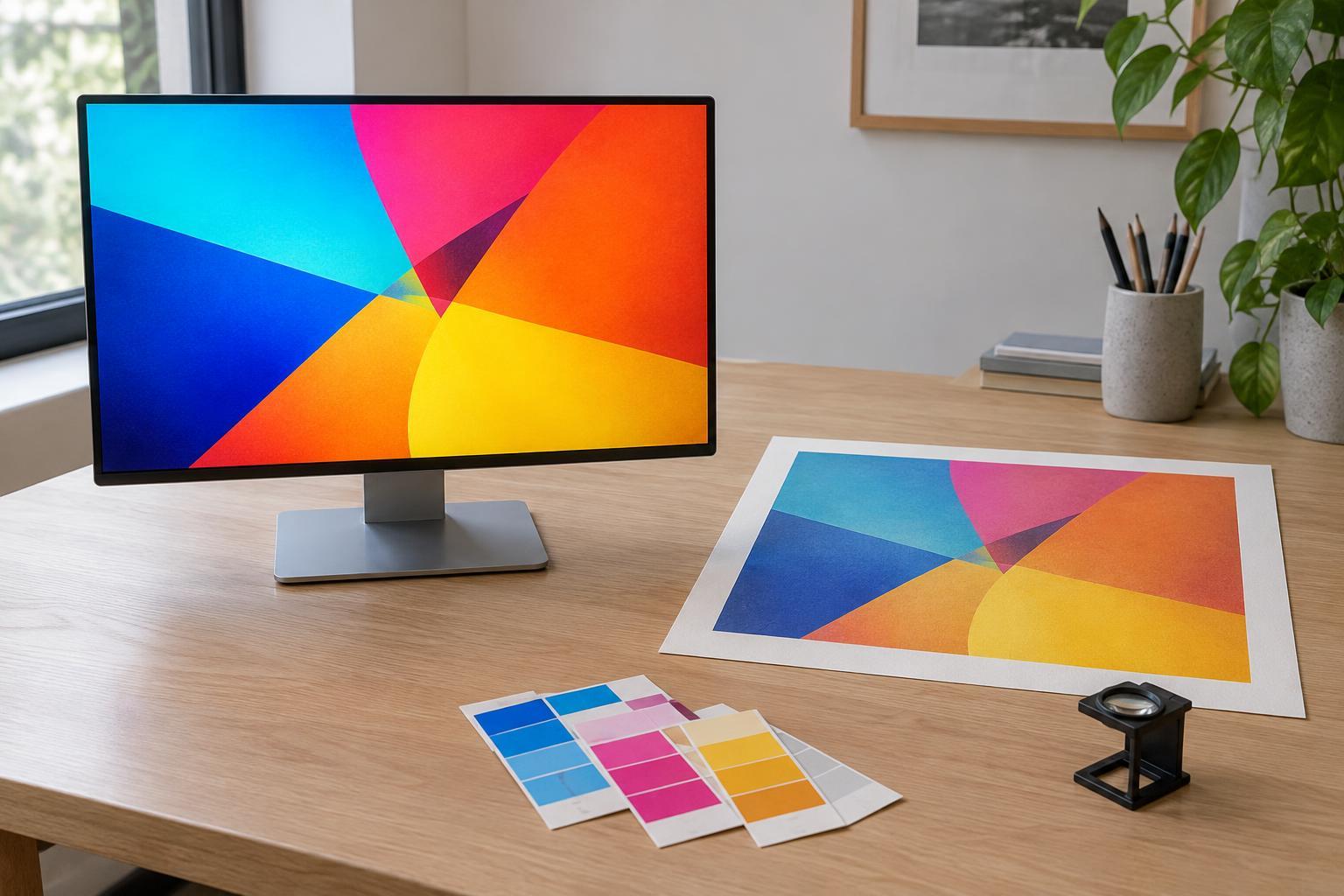 RGB and CMYK: What Changes When Artwork Goes to Print