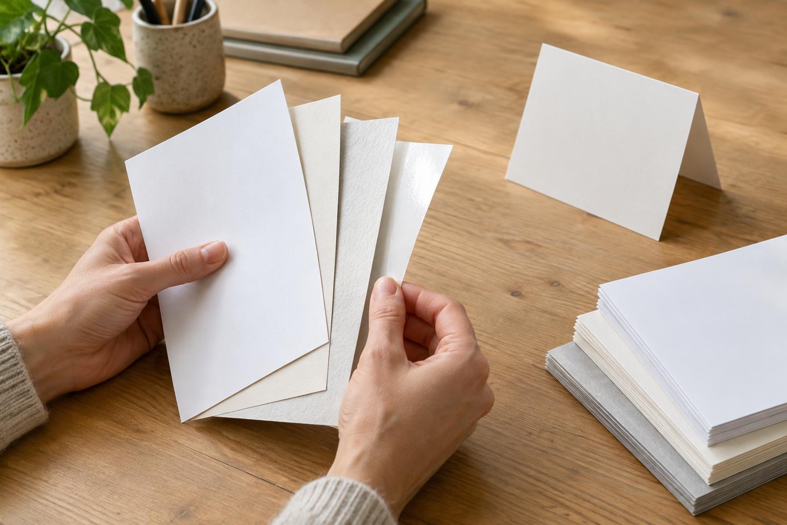 Paper Weight and Thickness: How to Choose a Suitable Stock
